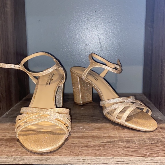 Size 10 sparkles BADGLEY MISCHKA heels - Picture 10 of 11